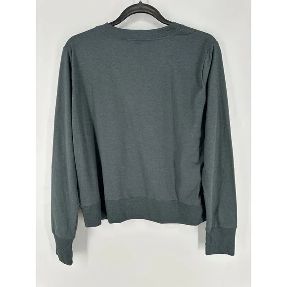 Vuori Daydream Crew Long Sleeve In Green Cape Heather Womens XL Read - Picture 7 of 11